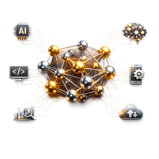 AI and Software Development Illustration